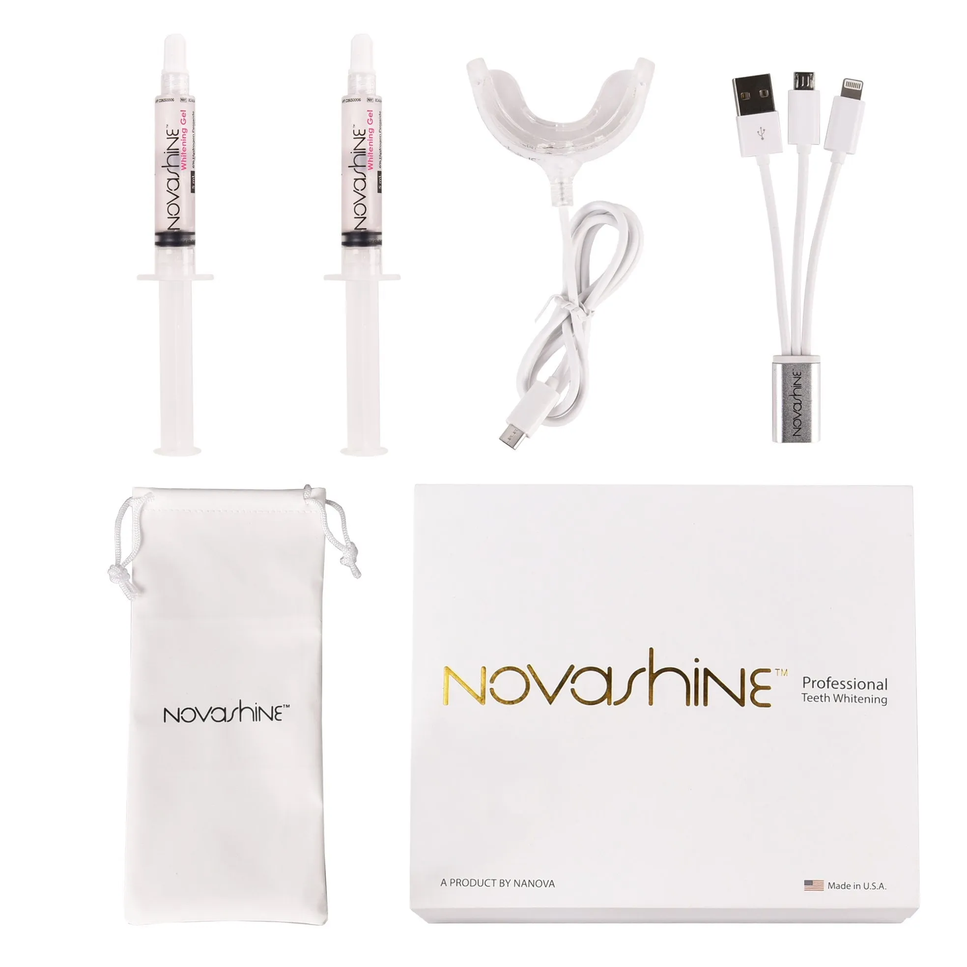 27601 novon teeth whitening application