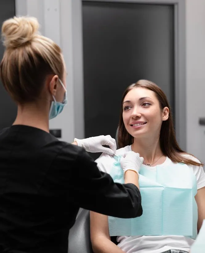27750 dentist examining teeth
