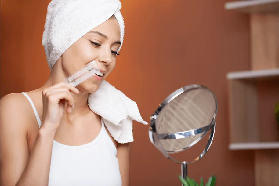 27786 evening whitening strips