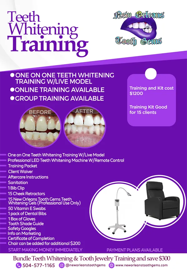 27903 teeth whitening course
